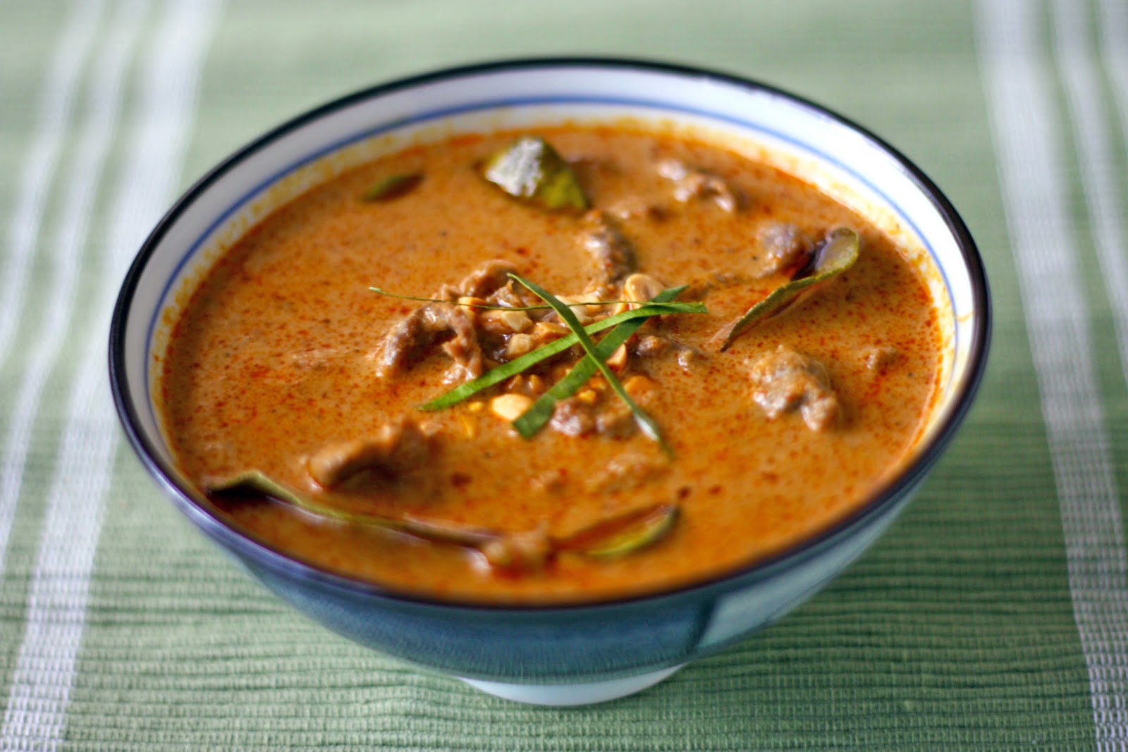 Penang curry met rundvlees