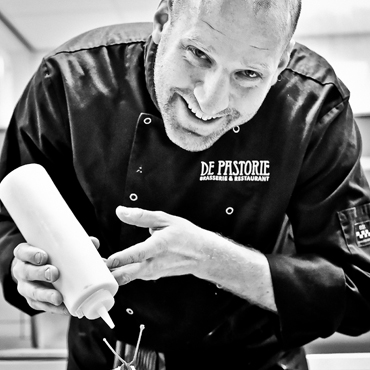 Chef-kok Rick Stadnik